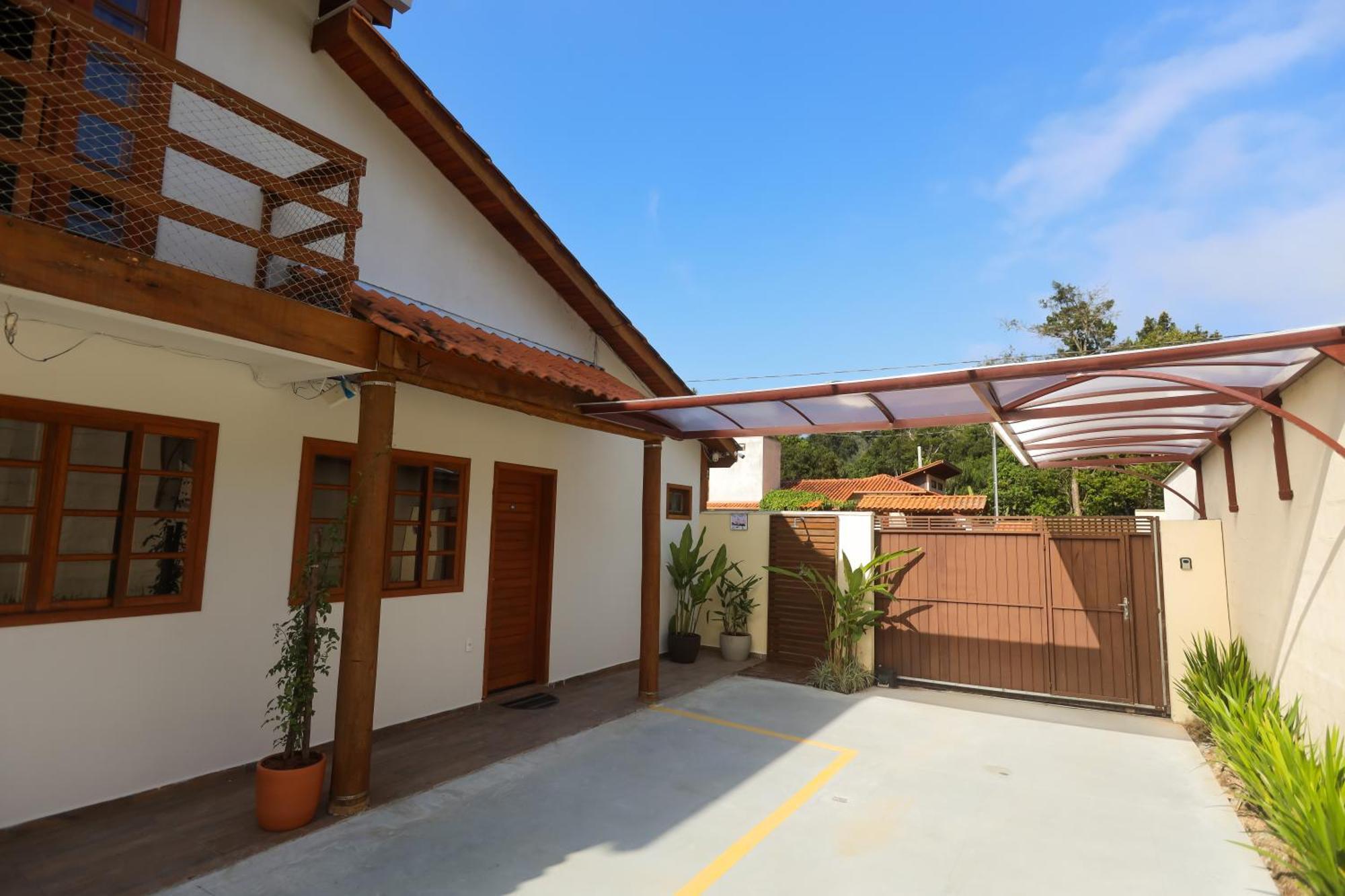 Refugio A 800m Da Praia-2 Vagas, Pet Ok & Churras Casa de férias